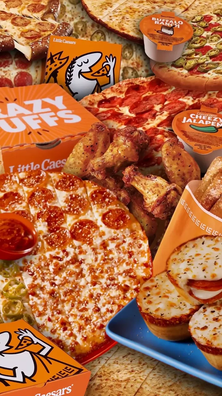 Hot-N-Ready, through a fisheye, frame at 00:05 (50 % through)