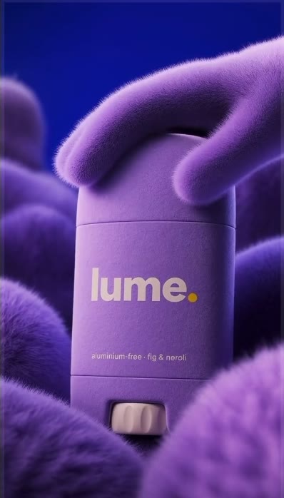 Soft touch — concept ad for lume. (fictional brand): opening frame