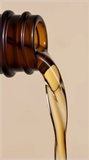Bottled light — concept ad for Sunroom Botanical Body (fictional brand): opening frame